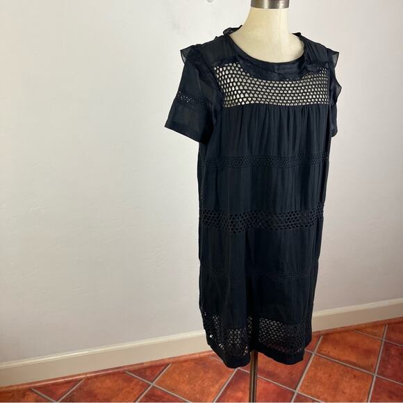 Isabel Marant Etoile Caleen Shift Dress in Black - Picture 3 of 8